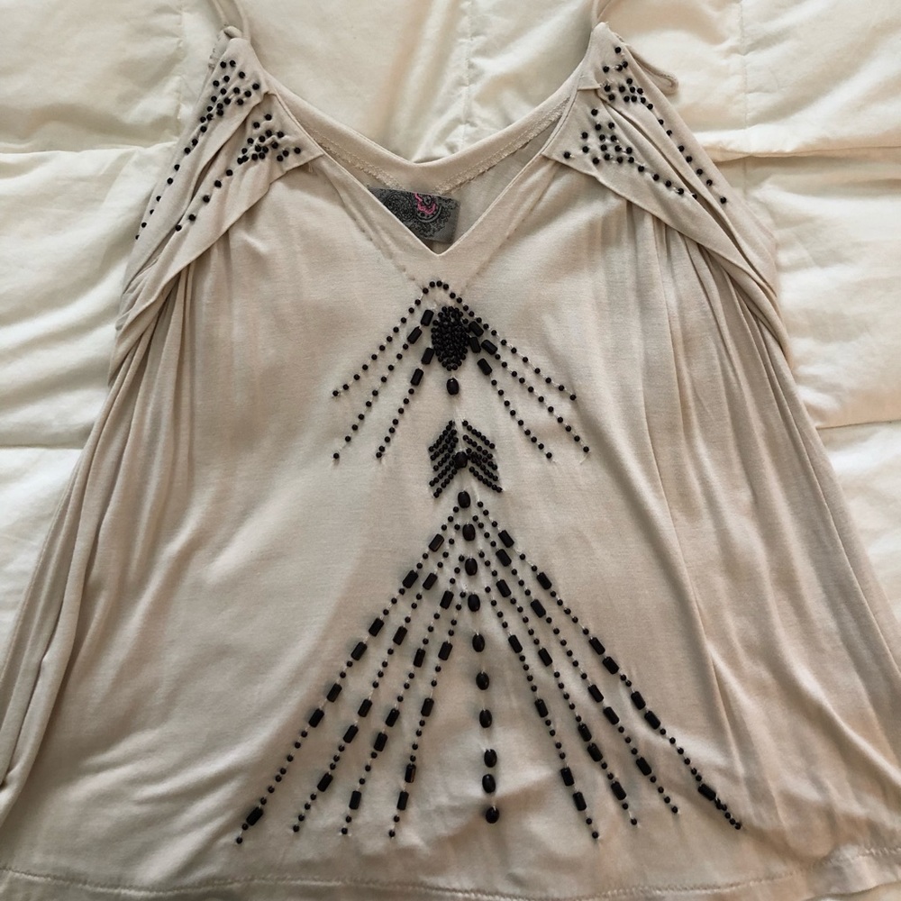 Urban Outfitters tank with detailed beading